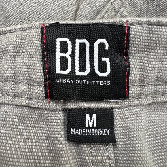 Urban Outfitters BDG Pinne Canvas Skirtall Overall Mini Dress Canvas Sun Summer - Picture 7 of 10